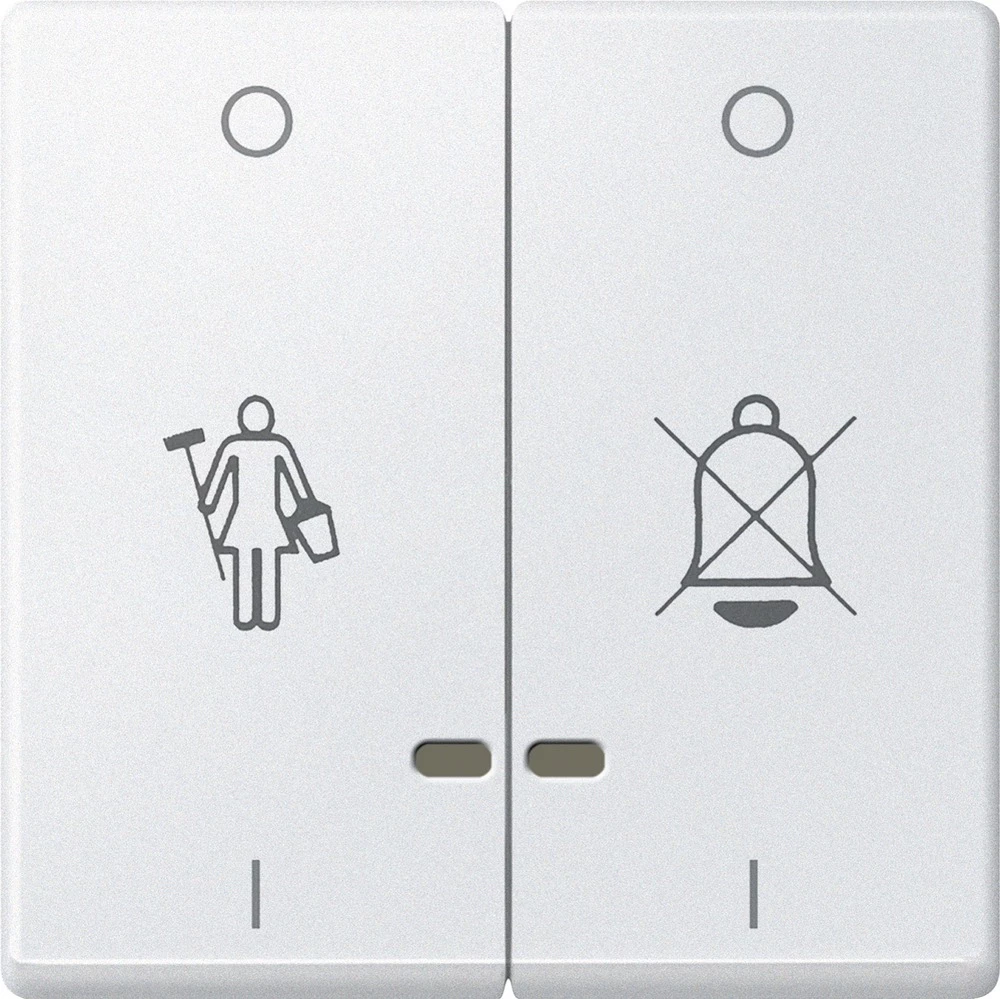 Merten Poklopac Izmjenični prekidač Sustav M Polarno bijela MEG3429-0419 slika