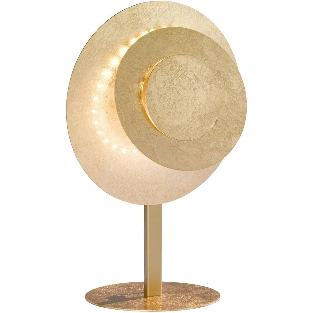 WOFI Stajaće/stolne svjetiljke LED stolna svjetiljka Lauren 8544.01.15.7000 Zlatna LED fiksno ugrađena slika