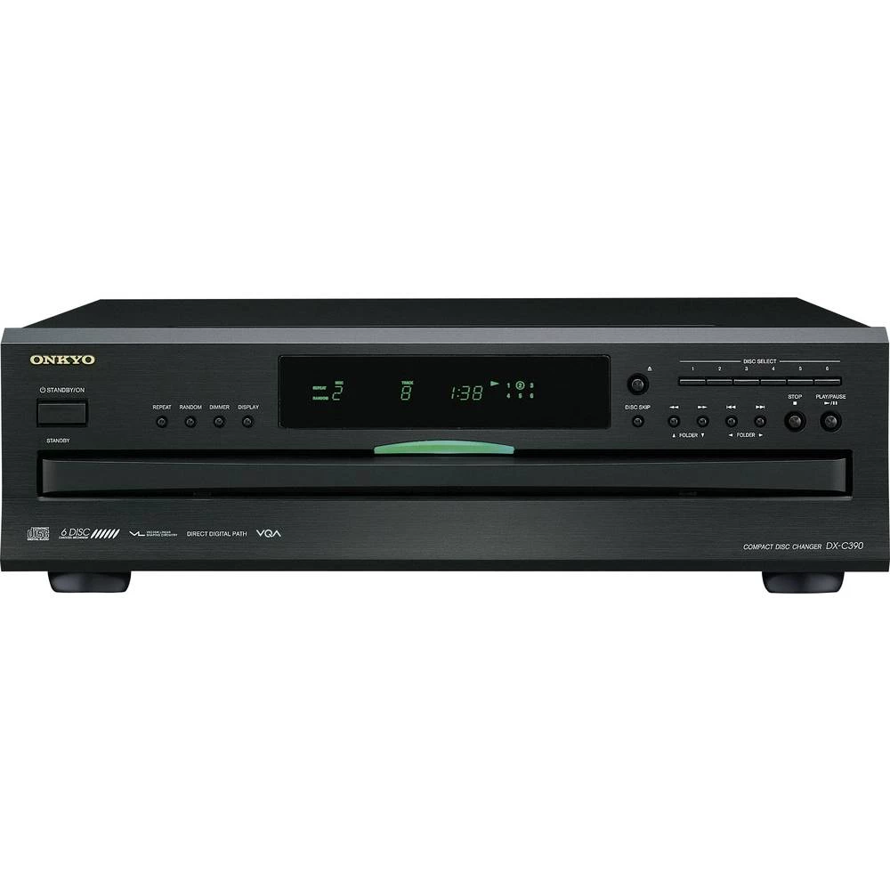 CD -player Onkyo DX-C390-B Crna slika