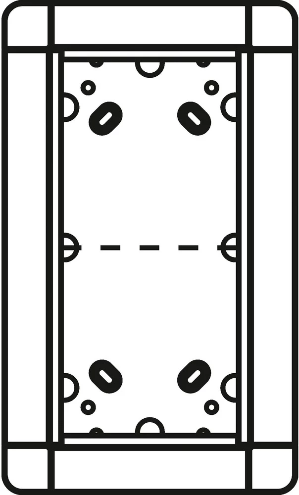 Ritto by Schneider 1881299 Video-portafon Ritto 1881299 Portier okvir UP 2gang izmjenjiva slika