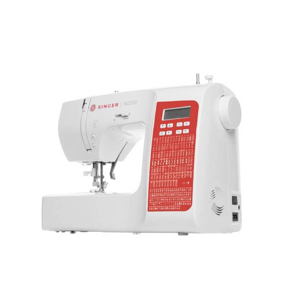Singer šivaća mašina slobodnog rukava SC220 LED svjetlo bijela, crvena slika