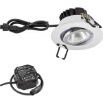 EVN  PC650N61102 LED ugradna svjetiljka   6 W toplo bijela krom boja