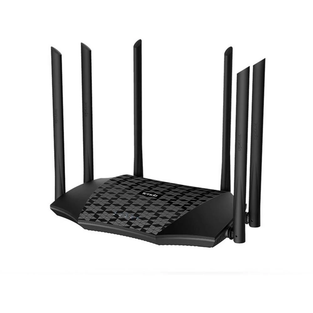 Tenda AC21 WiFi usmjerivač Gigabitni Ethernet dvopojasni (2,4 GHz / 5 GHz) crni Tenda AC21 WLAN ruter   2.4 GHz, 5 GHz 1733 MBit/s slika