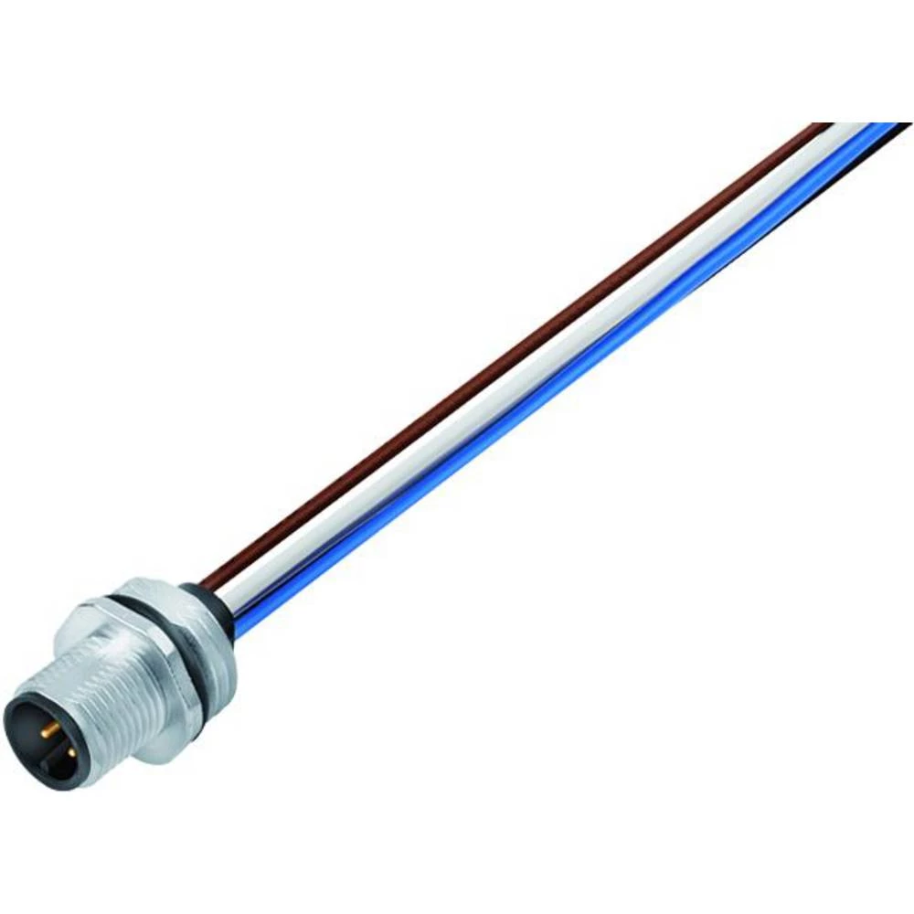 binder 76 0231 0015 00004-0200-20 utični konektor za senzor/aktivator, nekonfekcionirani muški konektor za prirubnicu Br slika