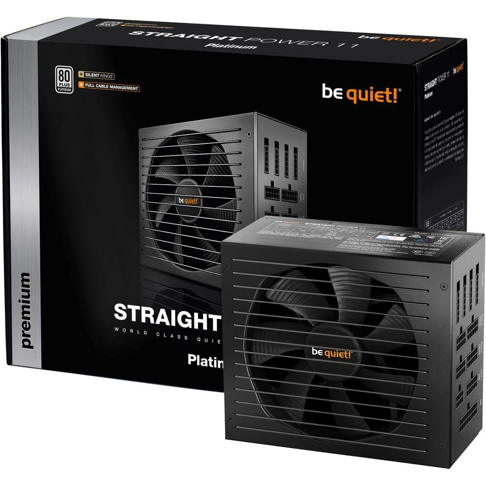 PC-napajanje BeQuiet Straight Power 11 Platinum 750 W ATX 80 PLUS Platinum slika