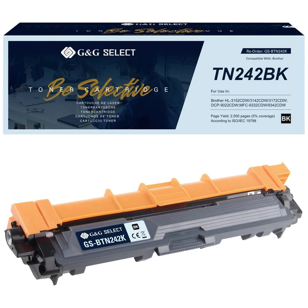 G&G toner zamijenjen Brother TN-242BK kompatibilan  crn  TN-242BK GS-BTN242K slika