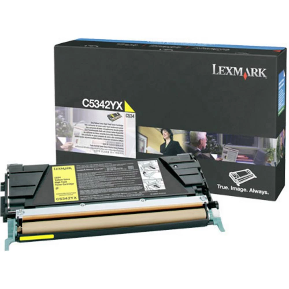 Lexmark Toner C534 C5342YX Original Žut 7000 Stranica slika