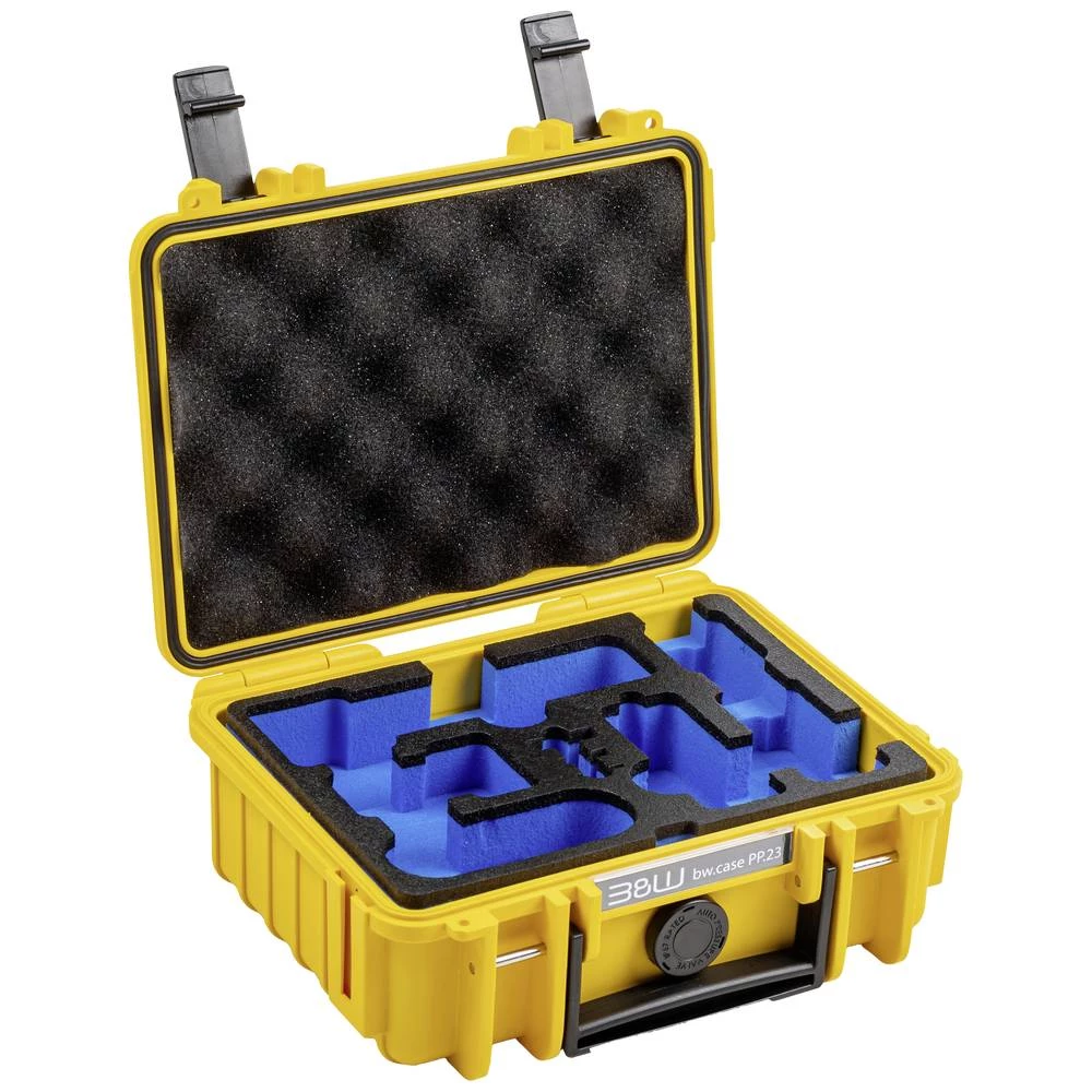 B & W International Outdoor kofer  Typ 500 2.3 l (Š x V x D) 230 x 180 x 90 mm žuta PP.23.Y.Pocket3 slika