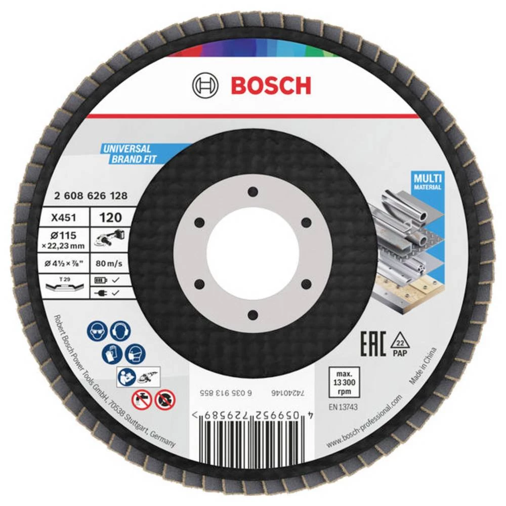 Bosch Accessories 2608626131 lamelna brusna ploča promjer 115 mm Promjer bušotine 22.23 mm 1 kom. slika