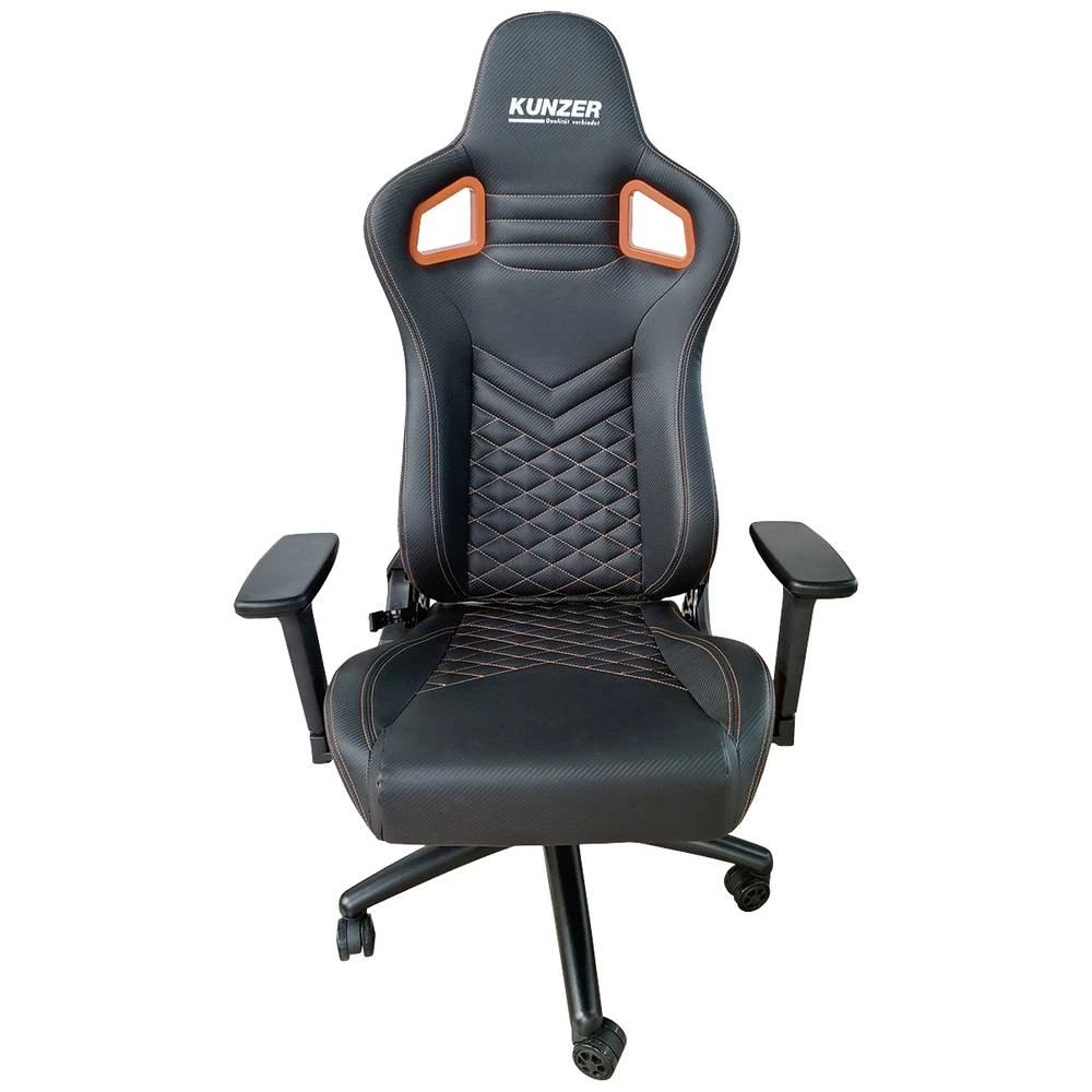 Kunzer okretna stolica za rad crna/narančasta 7RBS03 1 St. slika