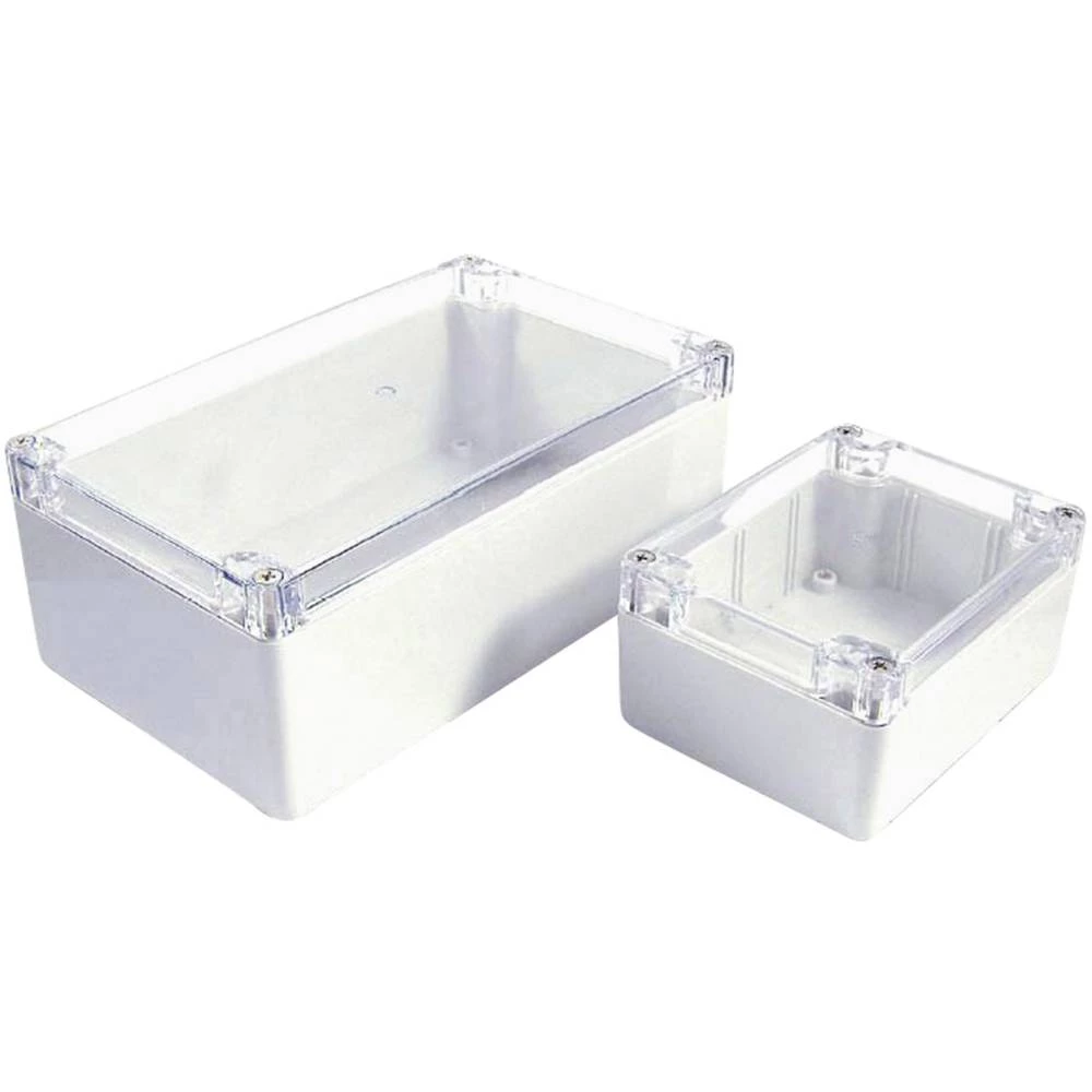 Axxatronic 7200-2029C Instalacijsko kućište 300 x 230 x 86 Polikarbonat Bijela, Bistra 1 ST slika