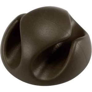 TRU COMPONENTS držač kabela samoljepljiva 558356 Snop Ø, područje 8 mm (max) smeđa boja 1 St. slika