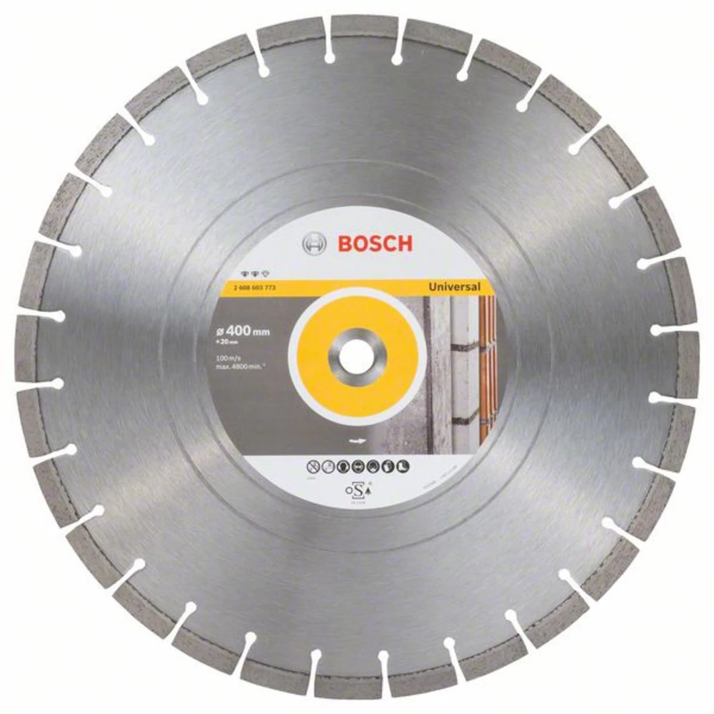 Dijamantni nož Expert for Universal, 400 x 20.00 x 3.2 x 12 mm Bosch Accessories 2608603773 promjer 400 mm 1 ST slika