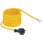 Gifas Priključni kabel za električne uređaje 5m, 2x1.0qmm K 5 4210 PROFLEX H07 Gifas Electric 112737 struja priključni kabel  žuta 5 m