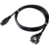 Sygonix SY-5042732 prijenosno računalo priključni kabel crna 1.80 m