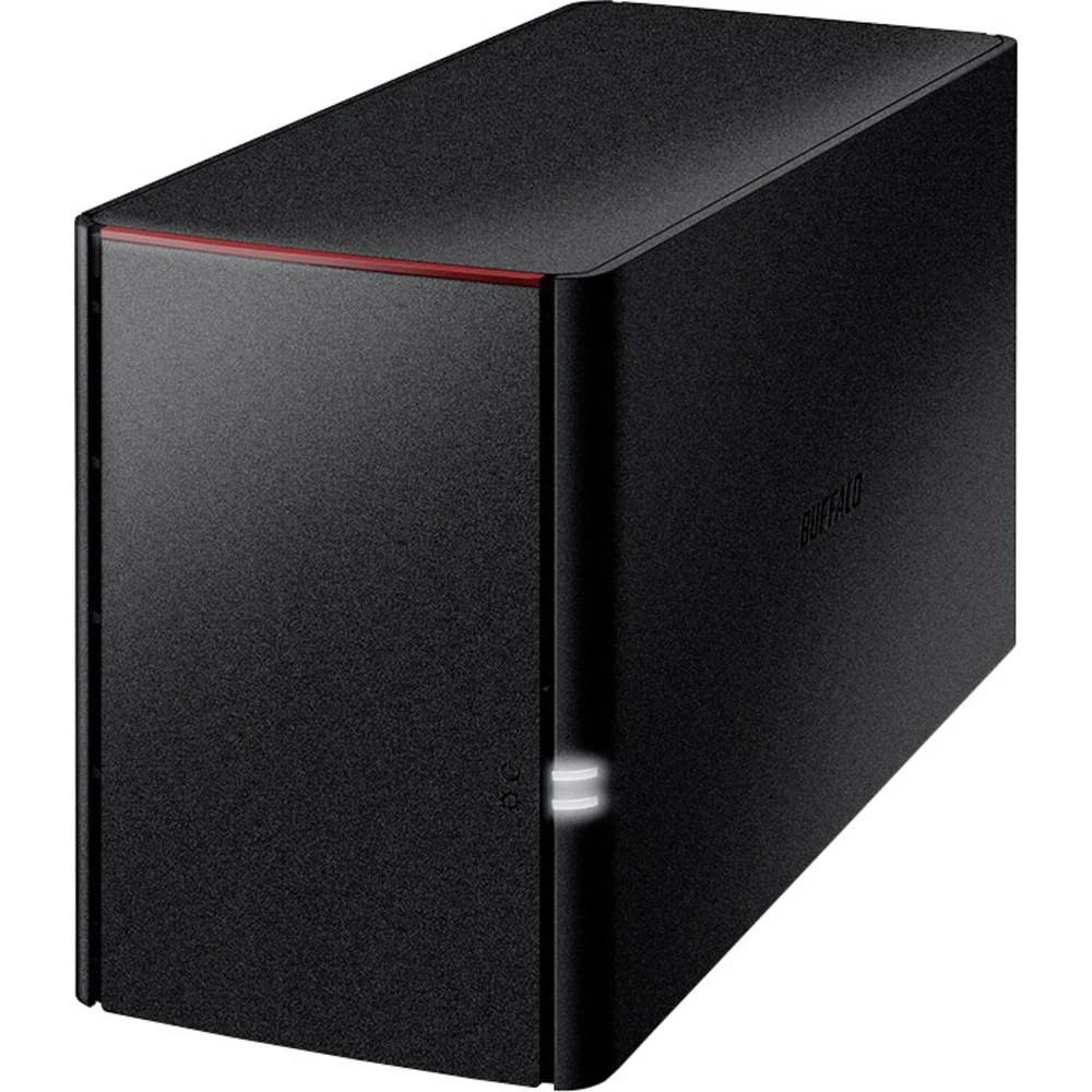Buffalo LinkStation&trade; LS220 LS220DR0602-EU nas server 6 TB 2 Bay opremljeno s 2x 4TB recertificiranim tvrdim diskovima slika