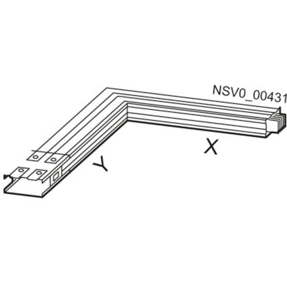 Siemens BVP:261828 kutija za šine aluminij svijetlosiva 699 mm² 1000 A slika