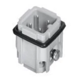Amphenol C146 10A003 002 4-1 muški umetak heavy|mate® c146 Ukupan broj polova 3 + PE 1 St.
