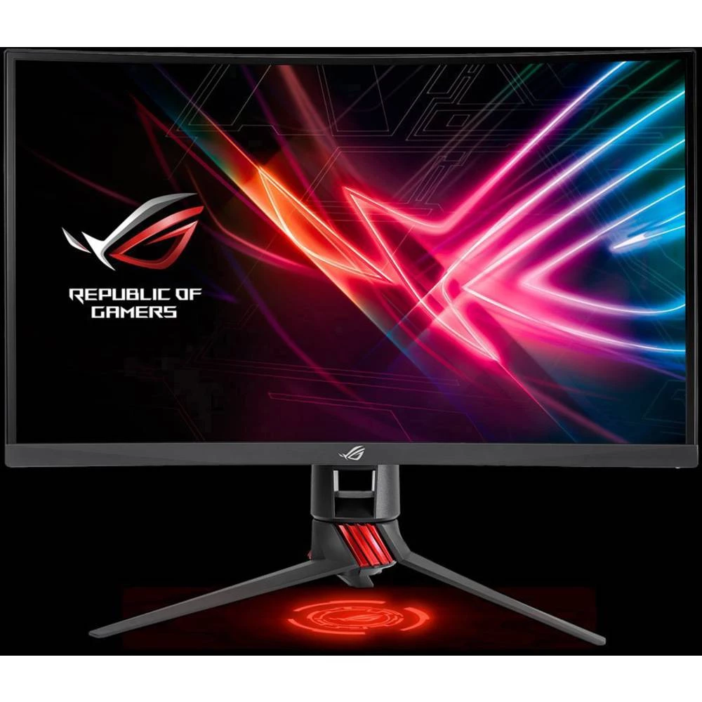 Ekran za igranje 68.6 cm (27 ") Asus ROG Strix XG27VQ ATT.CALC.EEK B (A+++ - D) 1920 x 1080 piksel Full HD 1 ms HDMI&trade;, Dis slika