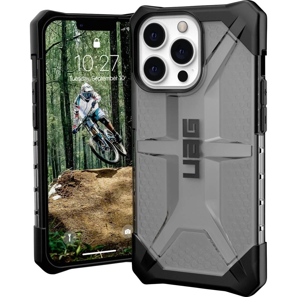 Urban Armor Gear  Plasma Case  stražnji poklopac za mobilni telefon  Apple  iPhone 13 Pro  pepelasto crna, prozirna slika
