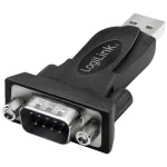 LogiLink serijsko sučelje adapter [1x muški konektor USB 2.0 tipa a - 1x RS232-utikač]  crna