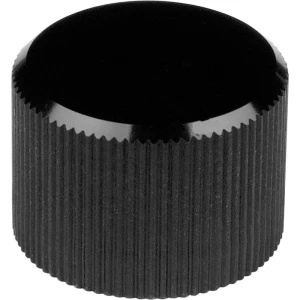 Okretni gumb Crna (Ø x V) 17 mm x 13 mm Mentor 506.613 1 ST slika