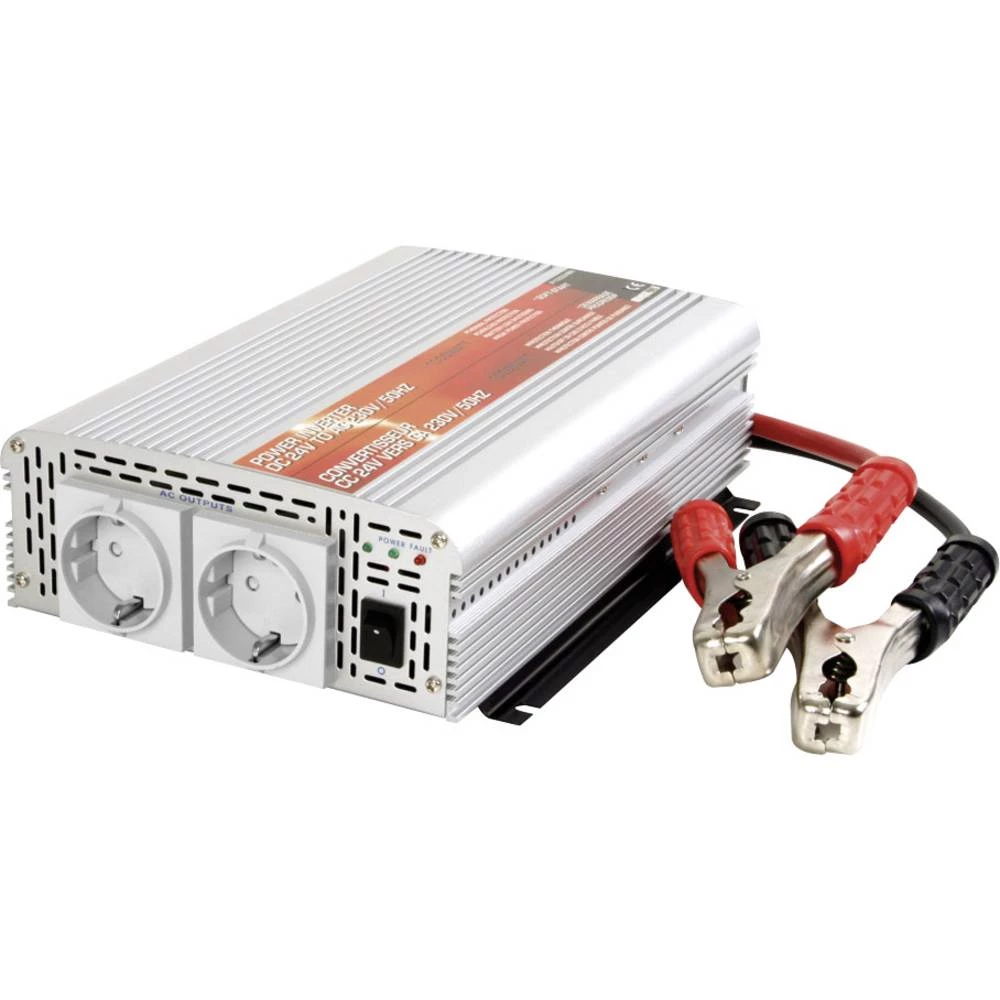 Inverter Velleman PI1000MN 1000 W 12 V/DC DC spajalica slika