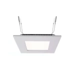 Deko Light 565155 LED Panel Square 8 LED ugradna svjetiljka  Energetska učinkovitost 2021: G (A - G)  LED fiksno ugrađena 7 W biserno svijetlo siva (RAL 9022)