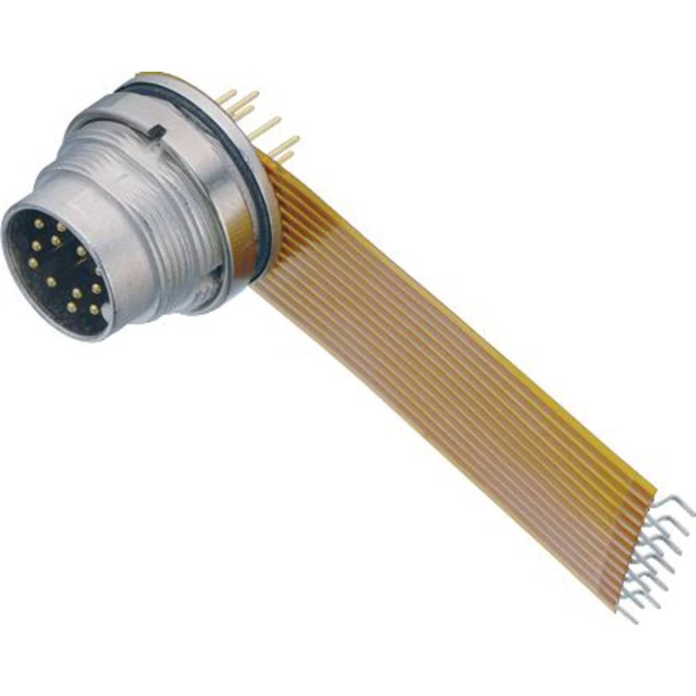 binder 09 0131 66 12-20 utikač s prirubnicom muški konektor za prirubnicu Ukupan broj polova: 12 Serija (Okrugli utični slika