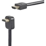 HDMI priključni kabel [1x HDMI-utikač 1x HDMI-utikač] 0.90 m crn
