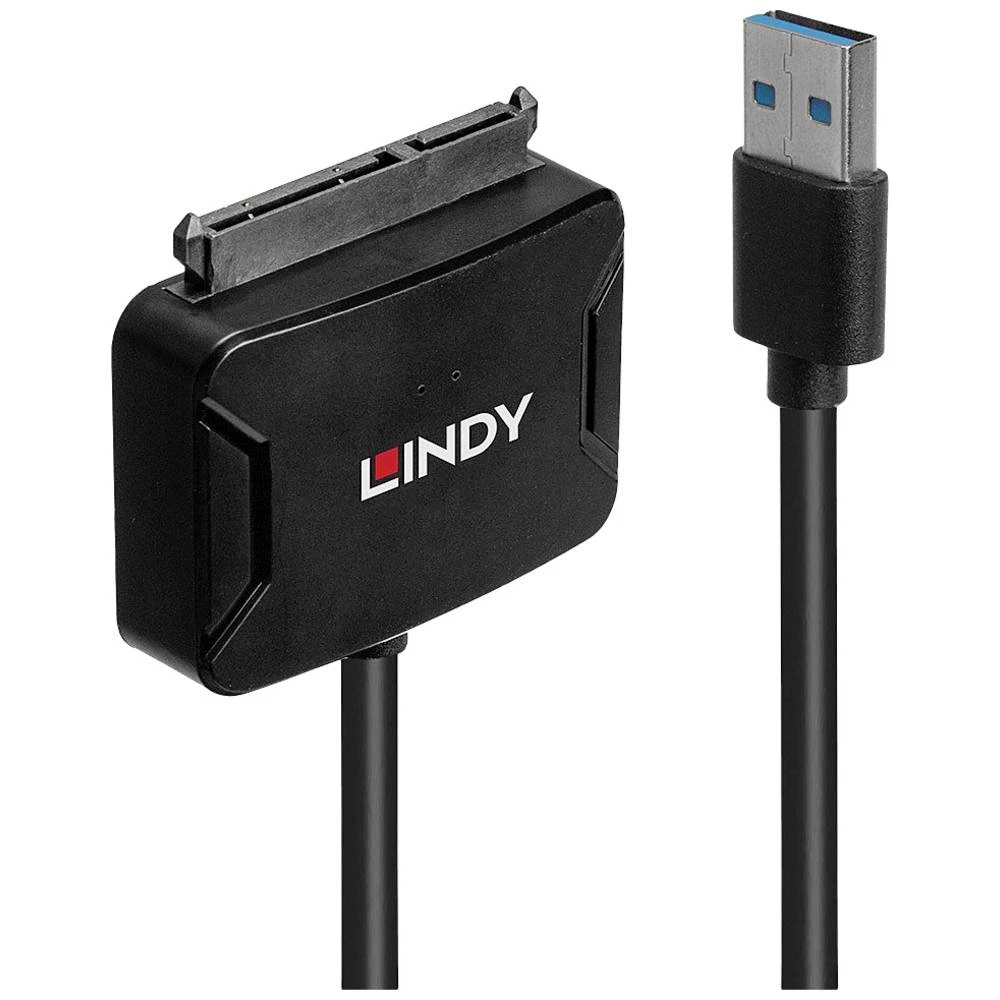 LINDY USB 3.0 pretvarač [1x USB 3.2 gen. 1 utikač A (USB 3.0) - 1x kombinirani muški konektor sata, 15 + 7 polov] slika