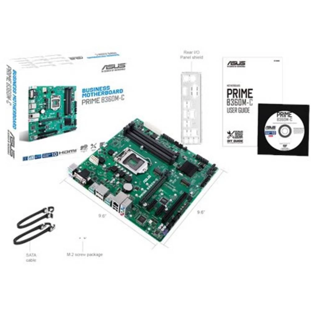 Matična ploča Asus PRIME B360M-C Baza Intel&reg; 1151 Faktor oblika Micro-ATX Set čipova matične ploče Intel&reg; B360 slika
