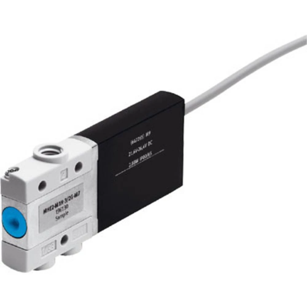 FESTO elektromagnetski ventil 196133 MHE2-MS1H-3/2G-M7-K  M7 Nazivna širina 2 mm  1 St. slika