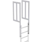 Günzburger Steigtechnik 63050 Izlazna platforma s nastavkom za ograde, pocinčani čelik, duljine 1.600 mm 1 St.