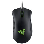 RAZER DeathAdder Essential igraći miš, miš žičani optički crna 5 Tipke 6400 dpi ergonomski, osvjetljen