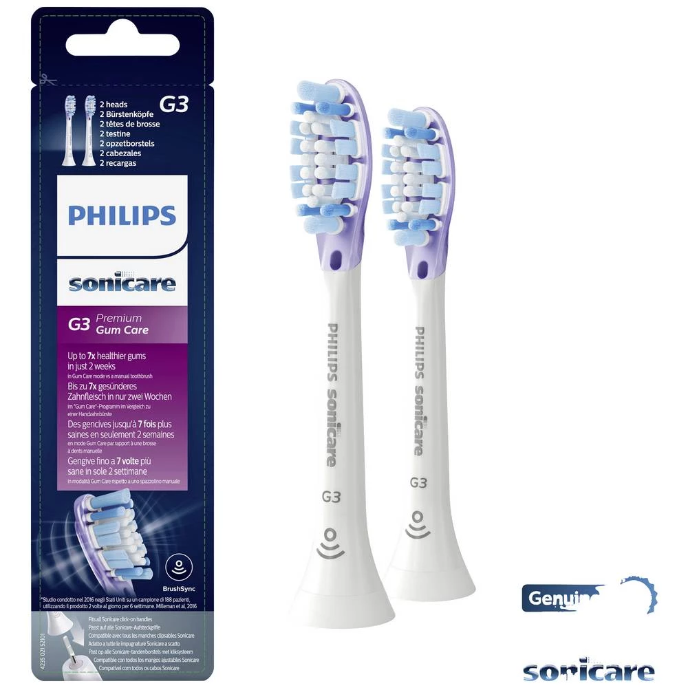 Philips Sonicare Aufsteckbürstenköpfe četkica za za električnu četkicu za zube 2 St. bijela slika