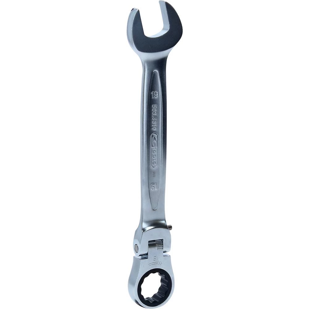 KS Tools 503.4819 503.4819 viličasto okasti ključ s račnom Veličina ključa (metrička) (naslov) 19 mm slika
