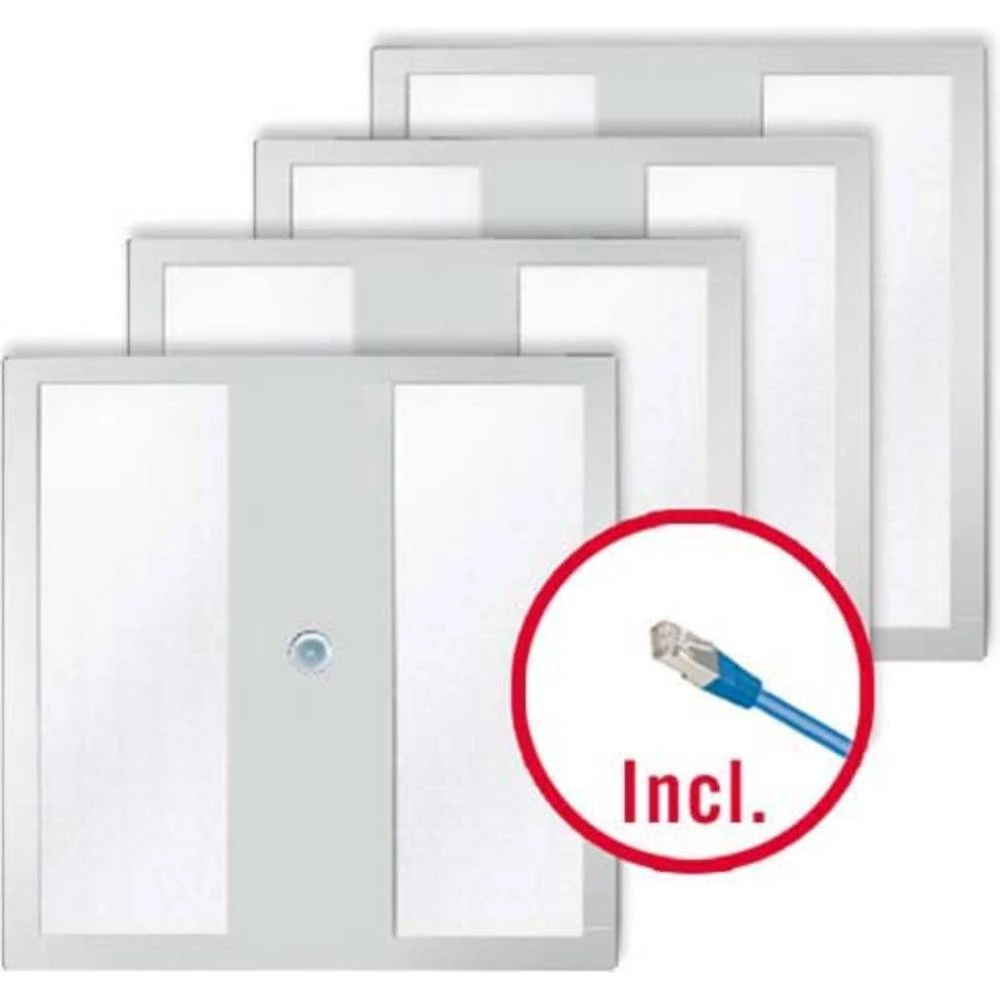 LED stropna svjetiljka LED LED fiksno ugrađena ESYLUX PNLNOV11 #EQ10111730 EQ10111730 Bijela slika