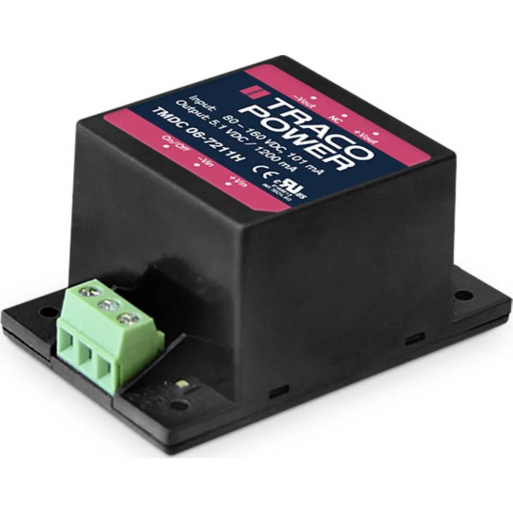 TracoPower TMDC 06H DC/DC pretvarač 1200 mA 6 W slika