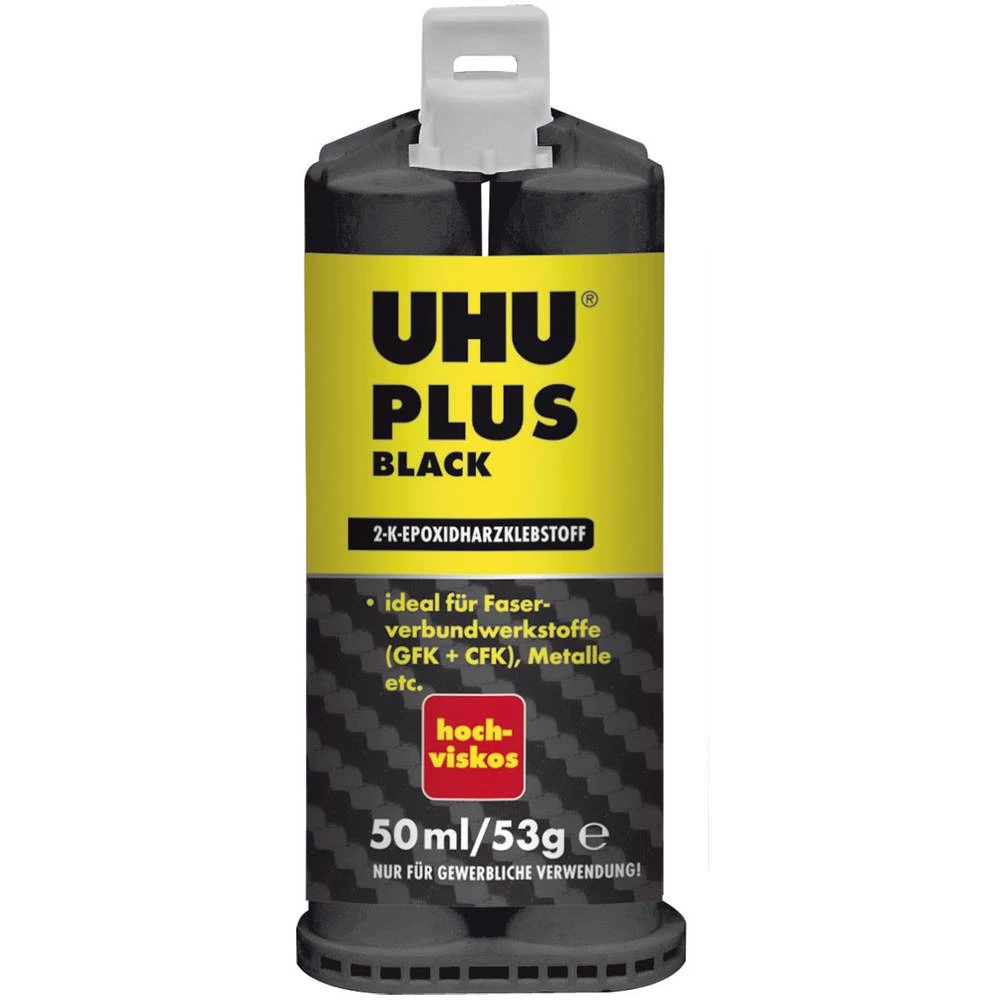 UHU Plus Black Hochviskos dvokomponentna ljepila 45685 50 ml slika