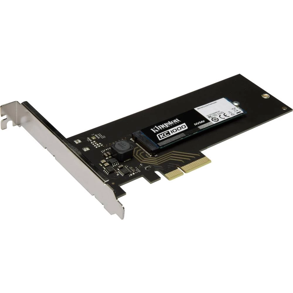 Unutarnji SATA M.2 SSD 2280 480 GB Kingston KC1000 Maloprodaja SKC1000H/480G PCIe 3.0 x4 slika