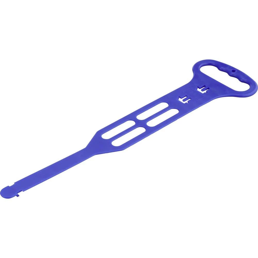 Sygonix kabelska podrška SY-6799752 plava boja 1 kom. slika