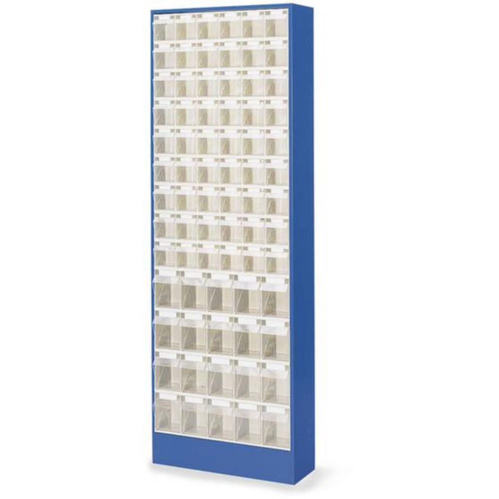 Spremnik za sklopive kutije (Š x V x d) 634 x 1820 x 200 mm Siva, Prozirna 1658067 1 ST slika