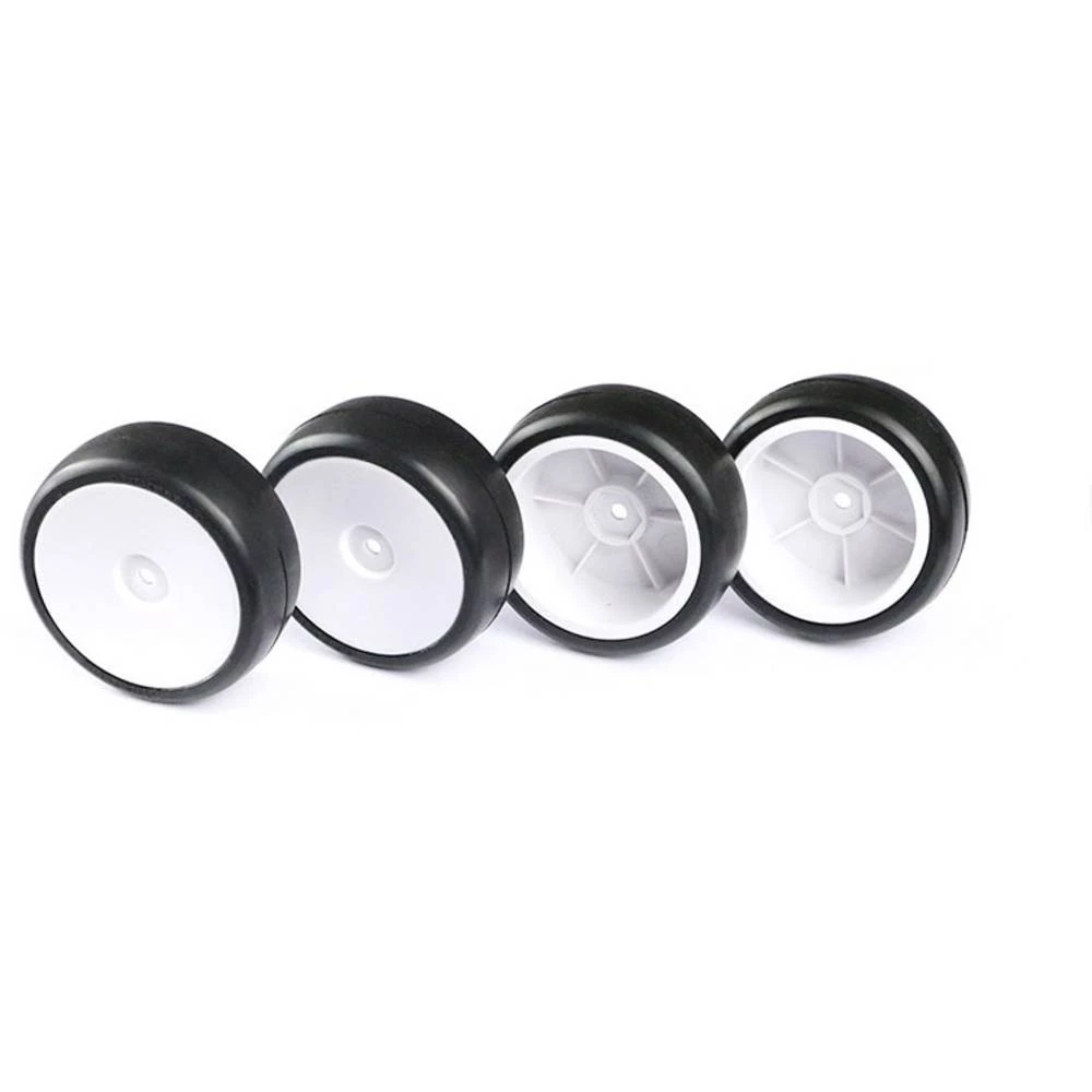 ArrowMax 1:10 Cestovni model TC Tire 30 Shore Asphalt NC Korea Kompletni kotači Slick Disk Bijela 4 ST slika