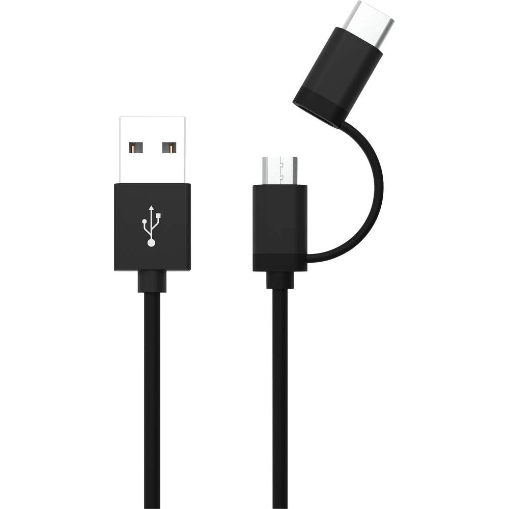 Ansmann Mobitel, Prijenosno računalo Kabel za punjenje [1x Muški konektor USB 2.0 tipa A - 1x Muški konektor USB 2.0 tipa C, Muš slika