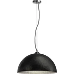 Viseća svjetiljka LED E27 40 W SLV Forchini 155520 Crna, Srebrna