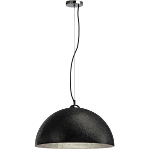 Viseća svjetiljka LED E27 40 W SLV Forchini 155520 Crna, Srebrna slika