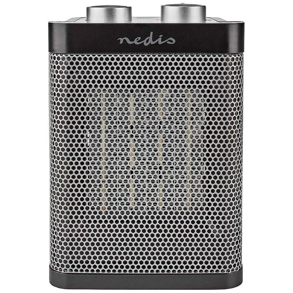 Nedis HTFA16GY keramički ventilatorski grijač  HTFA16GY  15 m² siva, crna slika