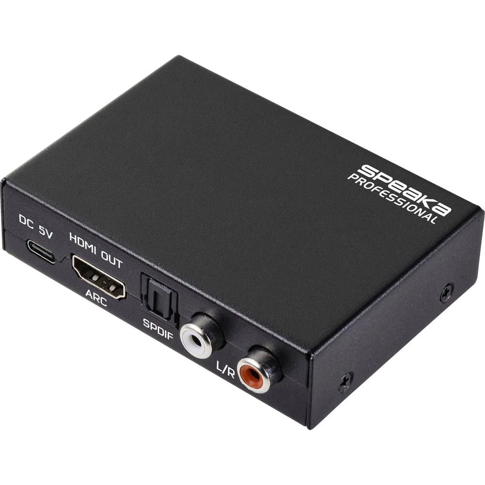 SpeaKa Professional audio pretvarač SP-HDA-190 [HDMI - HDMI] 3840 x 2160 Pixel slika