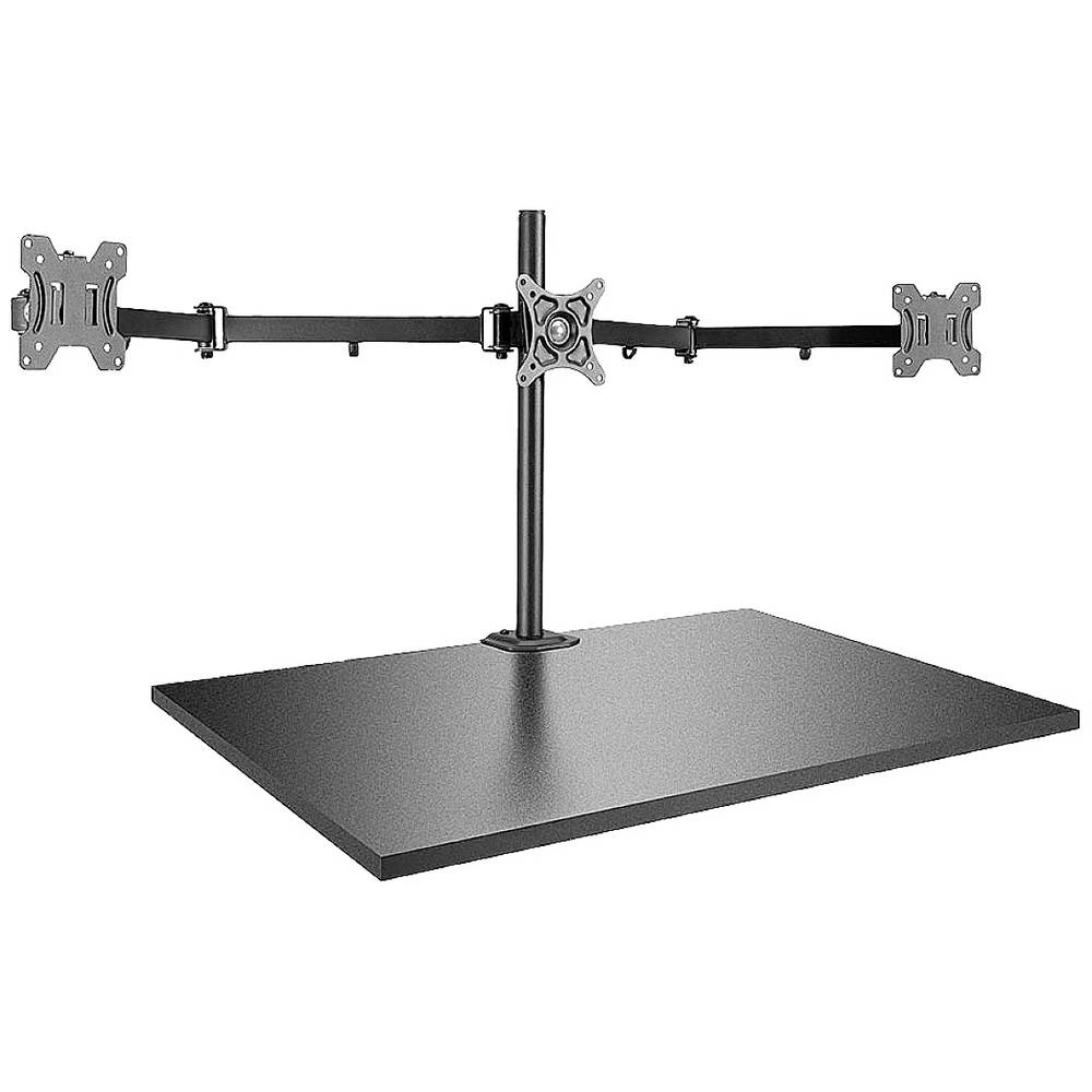 LINDY  3-struki stolni nosač za monitor 43,2 cm (17'') - 71,1 cm (28'') nagibni i okretni slika